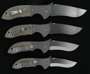 Семейство ножей Commander - UBR, Super, Commander и Mini