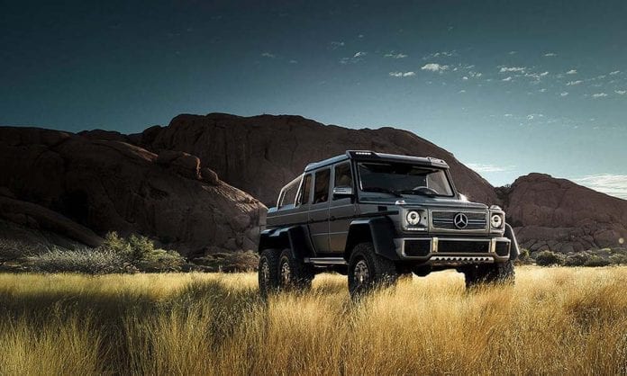 Mercedes Benz AMG 6×6 - один из самых мощных и дорогих внедорожников - Last Day Club