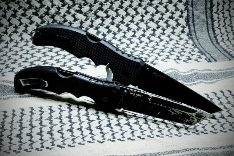Cold Steel 27 TLT Recon 1 Tanto. Надежный и неубиваемый нож