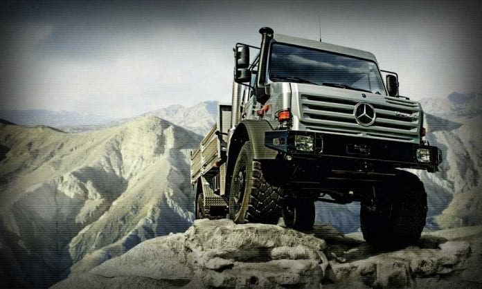 Универсальный грузовик-вездеход Mercedes-Benz Unimog - Last Day Club