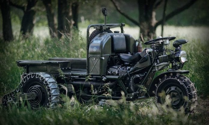 Moto Guzzi Трёхколёсный военный мотовездеход - Last Day Club