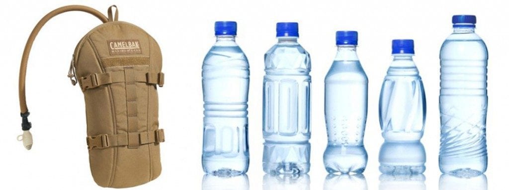 Гидратор и пластиковые бутылки