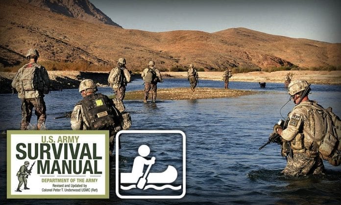 FM 3-05.70 Survival Manual US Army - part 17 - Water Crossings - Last Day Club