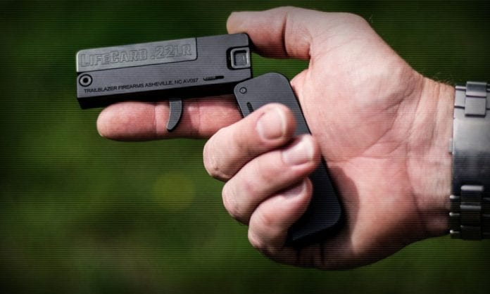 Складной однозарядный пистолет LifeCard от Trailblazer Firearms - Last Day Club