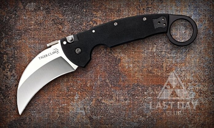 Tiger Claw от Cold Steel - керамбит с тяжёлым характером - Last Day Club