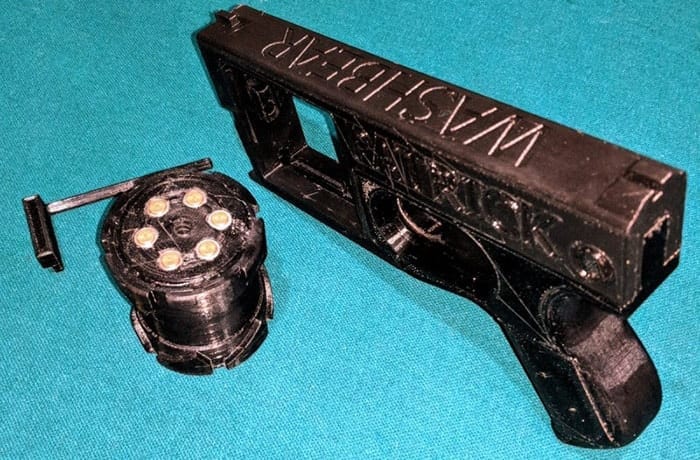 PM522 Washbear .22 LR Revolver - Пистолет на 3D принтере. Часть 2 - Револьверы из пластика - Last Day Club
