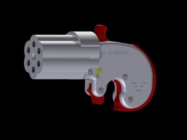 Reprringer HEXEN - Пистолет на 3D принтере. Часть 2 - Револьверы из пластика - Last Day Club