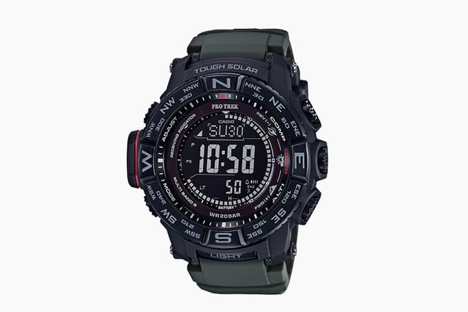 Тактические часы Casio ProTrek PRW Tactical Watch
