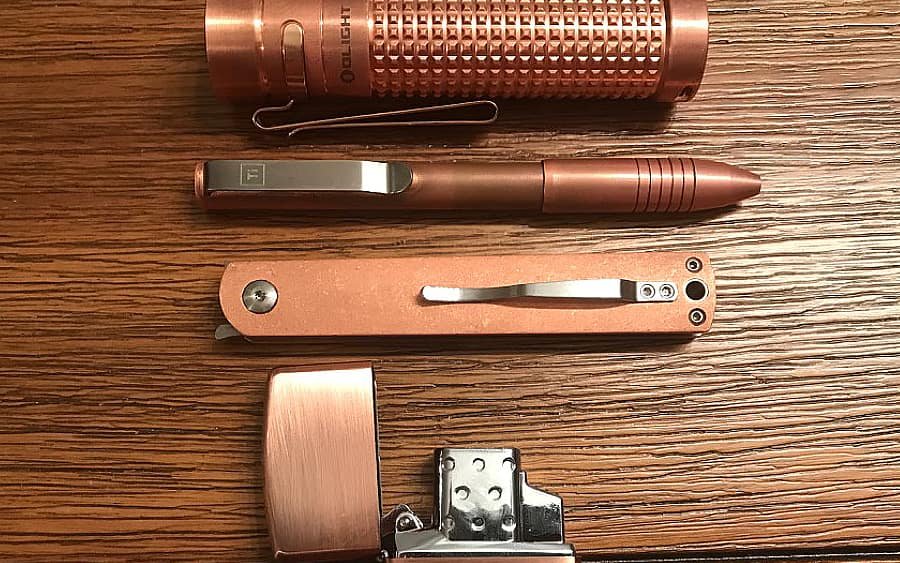 10 - Böker Plus Kansei Nori Copper - Лучшие EDC-ножи с медными рукоятками Топ-10 моделей за 2020 год - Last Day Club