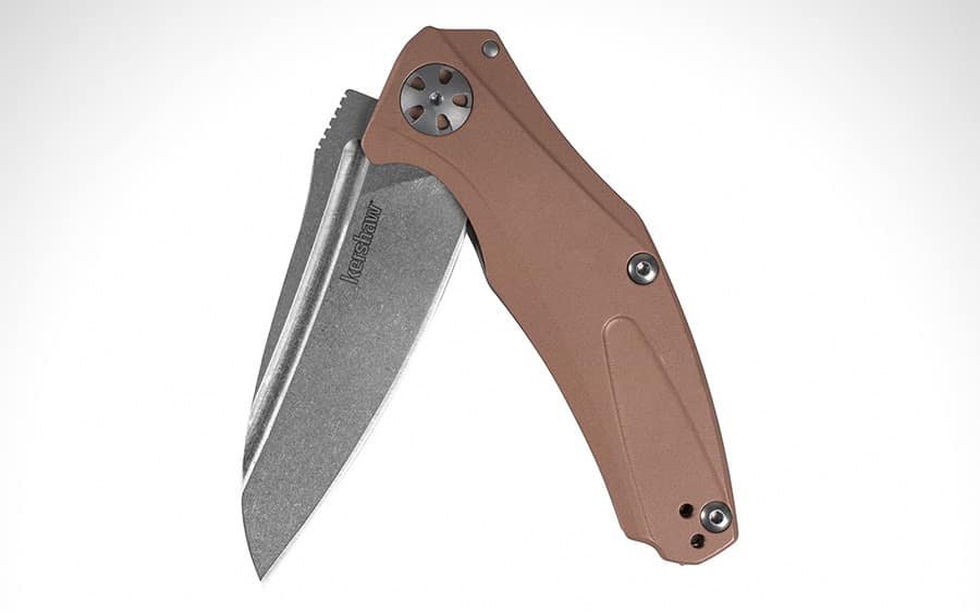 2 - Kershaw Natrix Copper - Лучшие EDC-ножи с медными рукоятками Топ-10 моделей за 2020 год - Last Day Club