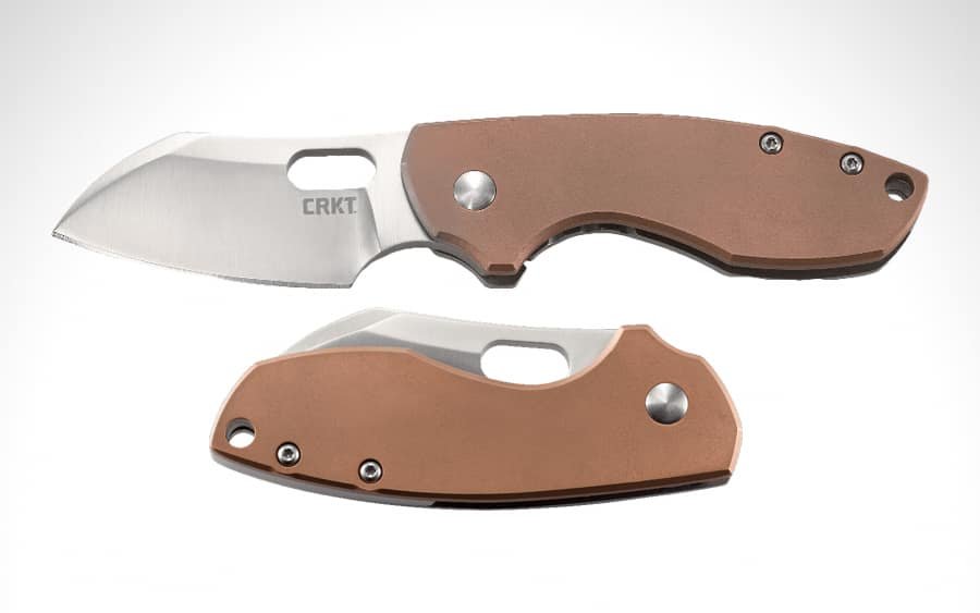 9 - CRKT Pilar Copper - Лучшие EDC-ножи с медными рукоятками Топ-10 моделей за 2020 год - Last Day Club