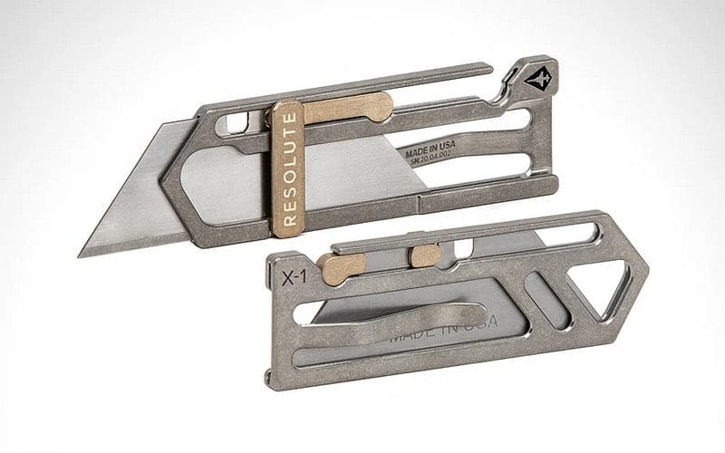 Resolute Tools X-1 Utility Knife - Утилитарные ножи для EDC