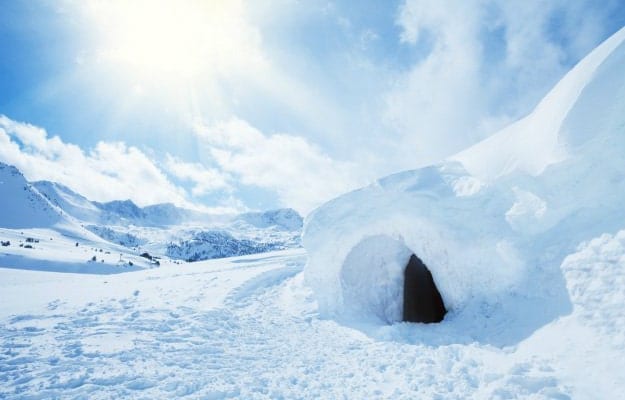 Снежное укрытие - как сделать убежище для выживания зимой