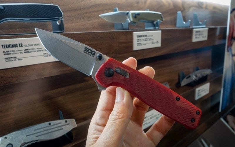 SOG Terminus XR Pocket Knife - Карманные ножи для EDC - 10 лучших бюджетных фолдеров