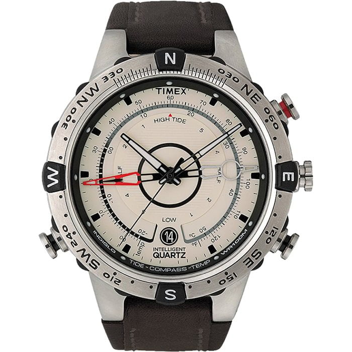 Timex Intelligent Quartz Tide-Temp-Compass Watch - наручные часы для выживания
