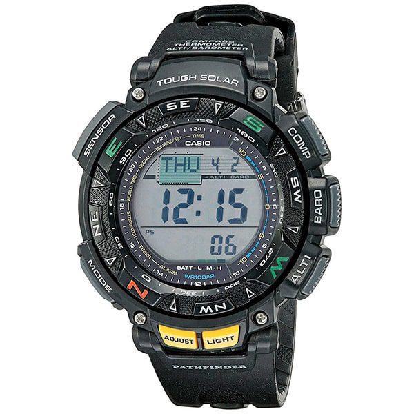 Casio Pathfinder PAG240-1CR Solar Powered Survival Watch - Наручные часы для экстремальных ситуаций и выживания