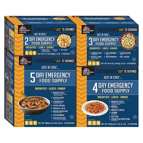 Mountain House Just In Case 14-Day Emergency Food Supply - Готовые аварийные наборы продуктов питания