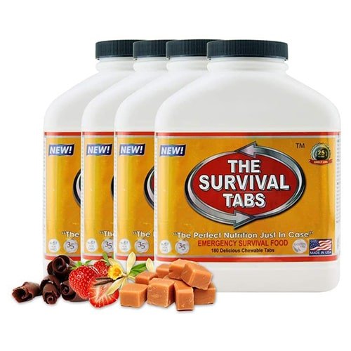 Survival Tabs 60-Day 720 Tabs - Готовые аварийные наборы продуктов питания