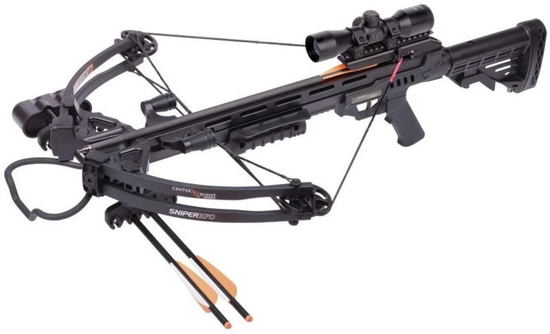 CenterPoint Sniper 370 – лучший блочный арбалет начального уровня