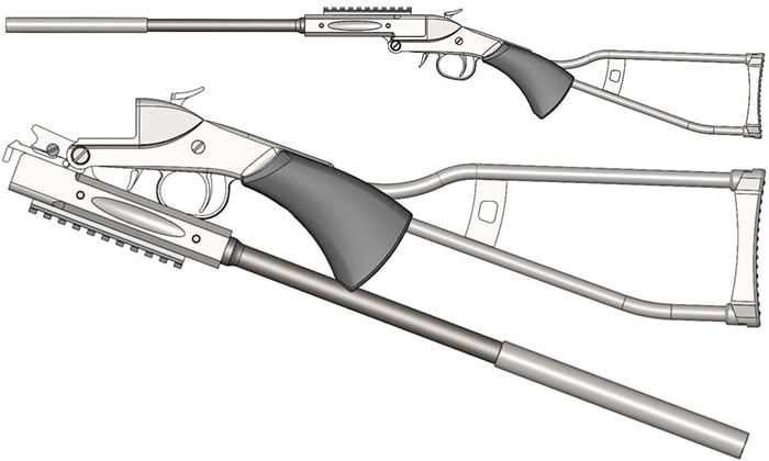 Складное ружье ТК-502 - отечественное оружие для выживания