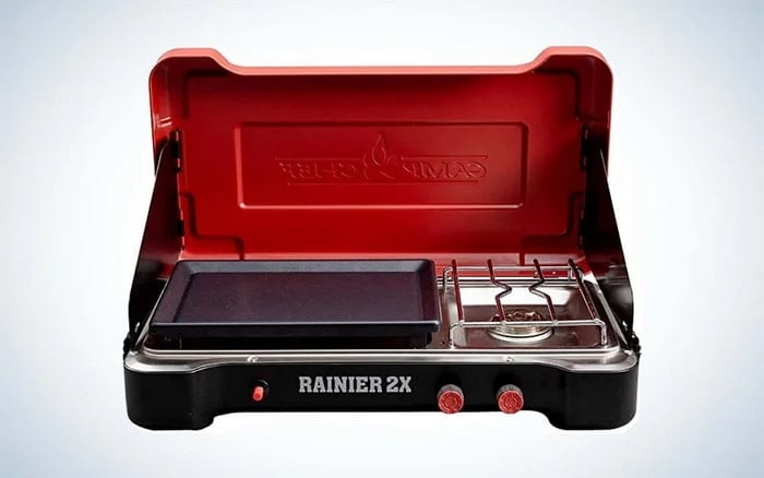 Лучшие плитка + гриль: Camp Chef Rainier 2X