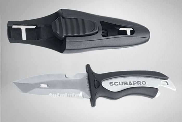нож для дайвинга Scubapro Mako Titanium