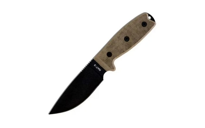 Лучший бюджетный нож для выживания: Ontario Knife Company RAT 3