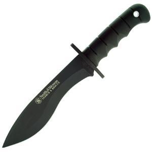 Recurve / Изгиб / Рекурва ножа для бушкрафта с формой Drop Point от Smith and Wesson