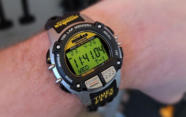 Цифровые часы Huckberry x Timex IRONMAN Flix Reissue